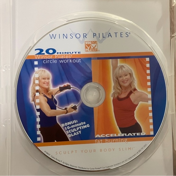 Winsor Pilates Sculpt Your Body Slim 20 Minute Circle Workout DVD plus A Bonus - Picture 3 of 10